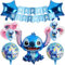 Party Balloons, 15 PCS Luftballon Geburtstag, Kindergeburtstag Luftballons, Party Geburtstagsdeko Ballons, Geburtstagsdeko mit Ballon und Banner (Blau)