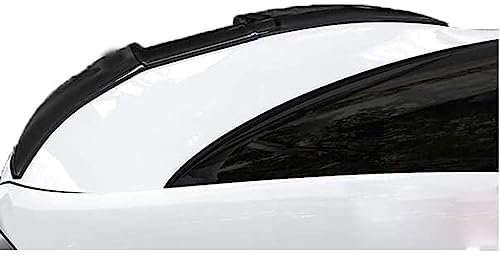 TOYOCC Auto Heckspoiler für BMW Serie 5 Series 5er Sedan F10 E60 E39 E34/F07 Gran Turismo GT, Kofferraumspoiler Flügel Lippe Kofferraumdachspoiler, Auto Styling Zubehör,Bright Black