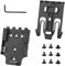 Gunyoo Quick Locking System Kit, mit QLS19 und QLS22 Adapter Base Quick Release Buckle, für Quick Connect Work Holster und Zubehör (Schwarz)