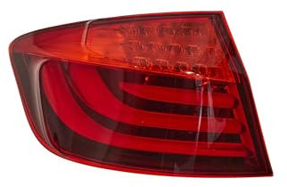 EDA PREMIUM auto Rückleuchte, Rücklicht, Heckleuchte Links 63217203229 passend für BMW 5 F10/F11 2010-2016, SDN, (- 13), außen, ECE