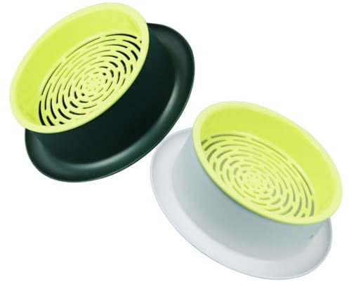 BESPORTBLE 2pcs Hydroponic Cat Grass Planter Catnip Holder Cat Grass Growing Kit Soilless Box