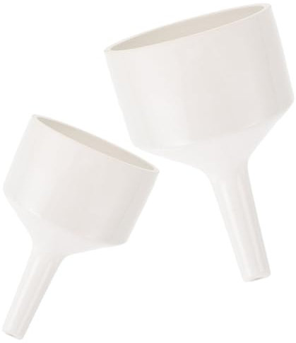 GLEAVI 2piezas Embudo De Filtración De Cerámica Para Laboratorio Herramienta Buchner Para Filtración Precisa Química y Biología