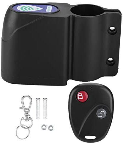 Candado Antirrobo para Bicicleta, Candado de Seguridad para Ciclismo, Alarma de Bicicleta con Control Remoto Inalámbrico