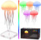 Yizemay Quallen Lampe, LED Jellyfish Lamp, Intelligente Quallenlampe, Tragbare Quallen Lampe, Touch Leuchtende Jellyfish Lampe, Schwebende Quallen Lampe für Haus Zimmer Dekor