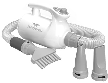 Dog Vacuum & Dryer for Shedding Grooming Quiet & Safe Grooming Set for All Dogs, Cats and Pets (B-113)