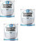 MIXEL Radiator Enamel White Gloss Paint, Quick Drying, Long-Lasting Protection, Ideal for Both Interior and Exterior Use, Perfect for DIY Projects, Crafting, 300ml, (3 Pcs)