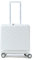 Mixibaby Gorilla Hartschalen Koffer Trolley Reisekoffer Rollkoffer Handgepäck mit 4 Zwillingsrollen, Farbe:Weiss PP08