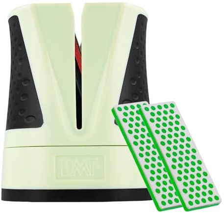 DMT SimpleSharp Mint Bundle Fein & Extrafein | Diamant Messerschärfer für rasiermesserscharfe Klingen mit perfektem Schleifwinkel | Schärft Messer beidseitig mit extraharten Diamant-Steinen
