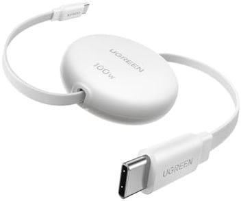 UGREEN USB-C-Kabel 100W 1M Ladekabel USB-C-Schnellladekabel Einziehbares