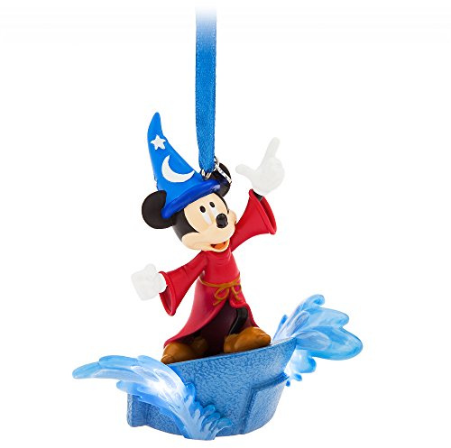 Disney Sorcerer Mickey Mouse Light Up Sketchbook Ornament - Fantasia