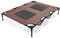 Wiltec Outdoor Hundebett Hundereisebett Schlafplatz Katzenliege XL 122 x 93 x 20 cm Braun bis 60 kg