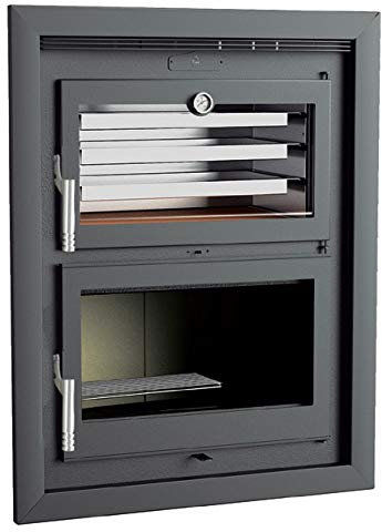 HORNO INSERTABLE DE LEÑA FM MODELO HLI-200 (INTERIOR VERMICULITA)