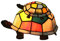 HKLY Hotel Tischlampe Europäische Schildkröte Lampe Schlafzimmer Dekoration Ornamente Tiffany Style Schreibtischlampe Nachttischlampe Bunte Glas Nachtlicht Für Kinderzimmer E14,Beige