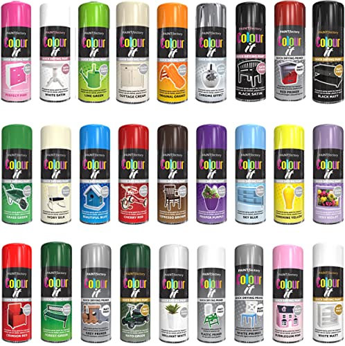 Classic Signature - 1 x All Purpose Espresso Brown Aerosol Spray Paint 400ml Quick Drying Spray,Fast Dry and Excellent Coverage for Metal, Wood, Plastic and More