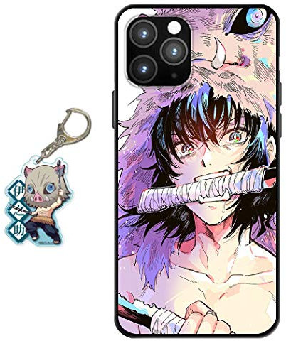Staremeplz Compatible with iPhone 13 Pro Case Anime Design [With Figure Keychain], Soft Silicone Flexible TPU Animation Phone Case for iPhone 13 Pro