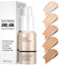 Foundation, Concealer Flüssige Foundation, 30 ml Full Coverage Face Foundations Liquid Matte Oil Control Concealer,Makellose Creme Glatt Lang anhaltend(Warm Peach)