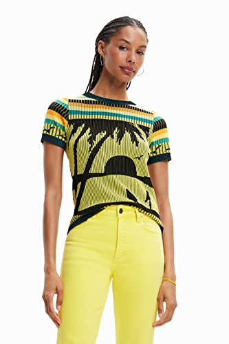 Desigual Damen Ts_Cagliari 8018 T-Shirt (1er Pack)