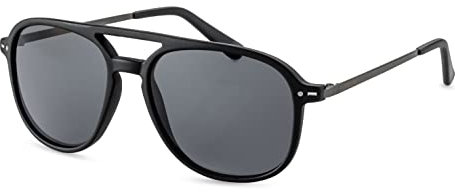 Gin Tonic Herren Pilotenbrille/Retro Flieger Sonnenbrille/100% UV-Schutz F2512123
