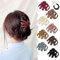 8 Pezzi Mollette Capelli Donna, Mollettone Capelli Donna, Pinze per Capelli con 10 Elastici, Clip per Artigli di Polpo, Pinze per Capelli Antiscivolo Resistenti per Donne e Ragazze (8 Colori)