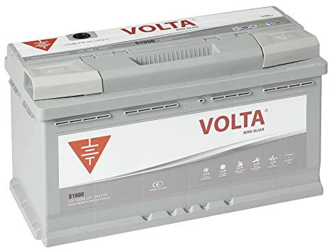 Bateria de Coche Silver 100Ah 940A - Borne +Dcha - Medidas Largo 353 x Ancho 175 x Alto 190 mm con 2 años de Garantía - Fabricación Europea.