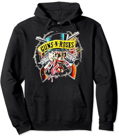 Officiel Guns N' Roses Skull & Guns Sweat à Capuche