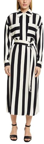 ESPRIT Damen 024ee1e312 Kleid, 001/Black, 36