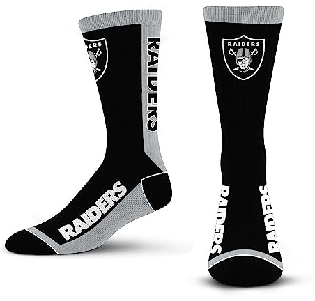 Fanatics For Bare Feet MVP NFL Team Socks Socken (40-46, Las Vegas Raiders)
