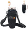 UOKIIYUA Wasserflasche Carrier Bag kompatibel mit Stanley 40oz Tumbler mit Griff, mit verstellbarem Schultergurt und Tasche und Stroh Abdeckung, Sport Wasserflaschenhalter für Wandern