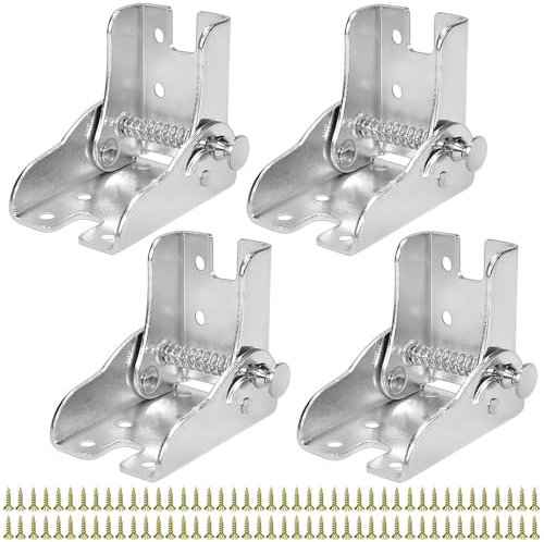 NAROSEBE 4 Piezas Bisagras Plegables Bisagra Autoblocante 90 Grados Bisagra Abatible para Tablero Bisagra Mesa Plegable Bisagra de Gabinete Bisagras Puertas Cocina Madera para Bancos Trabajo
