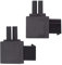 NFHK ATX 8P EPS Stecker auf Buchse, 90 Grad nach oben nach unten abgewinkelt, Power-Header-Adapter für CPU 12 V, 2 Stück NF-PW-054