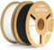 ELEGOO Matte PLA Filament Matte Schwarz & Weiß 2KG, 1.75mm 3D Drucker Filament Maßgenauigkeit +/- 0.02mm, 2 Stück 1kg Kartonspule (2.2lbs) für die meisten FDM 3D Drucker