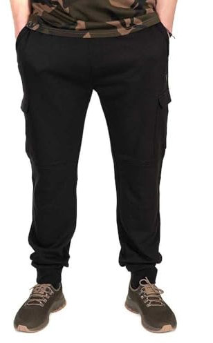 Fox LW Black/Camo Combat joggers - Angelhose, Größe:XXXL