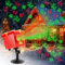 Proyector de Navidad Halloween al aire libre, 13 patrones temáticos lámpara para proyector con mando a distancia, impermeable decoración jardín para Navidad, Halloween, paredes de la casa, paredes
