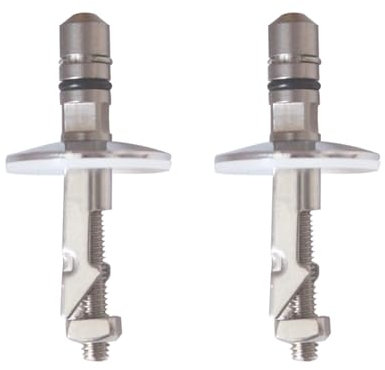 1 Pair Toilet Seat Hinge Fixings Part Only Compatible with Duravit Toilet Seat Model 0061301000