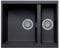 Astini Dante 1.5 Bowl Granite Black Undermount Kitchen Sink & Waste