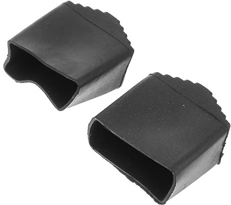 IWOWHERO 4 Pièces Pieds D'échelle Pliants Patins pour Les Pieds De L'escabeau Échelles Bouchon D'échelle VTT Poignée D'échelle Échelle Pliable Pas Chaussures Pot Non Black Caoutchouc