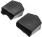 IWOWHERO 4 Pièces Pieds D'échelle Pliants Patins pour Les Pieds De L'escabeau Échelles Bouchon D'échelle VTT Poignée D'échelle Échelle Pliable Pas Chaussures Pot Non Black Caoutchouc
