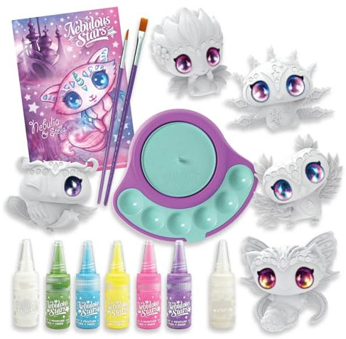 Nebulous Stars Animoulous Malstudio, Kreativset zum Basteln, ab 7 Jahre, bunt
