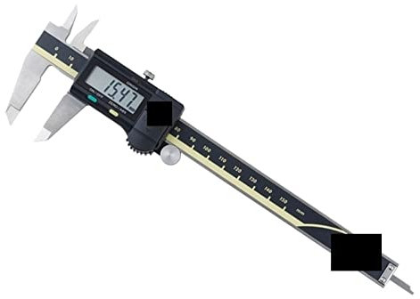 Bremssattel digitale Vernier-Bremssättel 0-150mm 500-197-20 Messschiebermessgerät LCD Elektronische Messwerkzeuge Edelstahl(500-196-20 150mm)