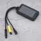 Tomvorks Registratore a Doppio Telecamera Motociclistico, Schermo LCD 3 Pollici, Fotocamera Frontale 720p Ad Alta Definizione con Fotocamera Posteriore 480p, Lente Impermeabile IP65,