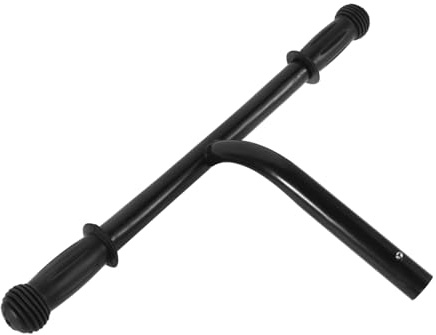 Abaodam Robuster Eisenlenker mit Rutschfester Oberfläche für Dreirad und Kinderwagen Ergonomischer Fahrradgriff für Sichere und Komfortable Handhabung bei Kleinen Kindern