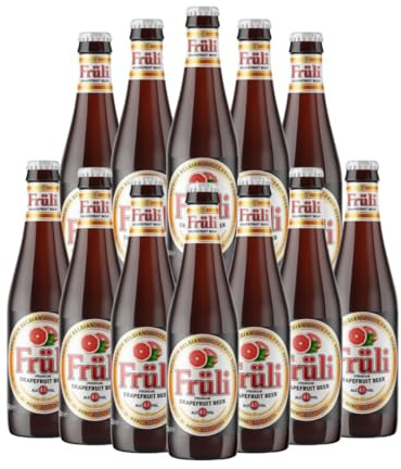 Fruli Grapefruit Belgian Fruit Beer – 4.1% ABV 330ml Bottle (12 Pack)