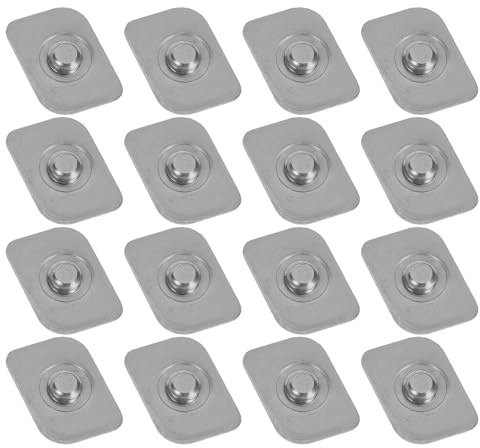 BESPORTBLE 16pcs Stainless Steel Window Stoppers Security Locks with Quiet Operation and Effortless Installation for Home and DIY Setup, Sleek Design Minimalist Sliding Window Limiter