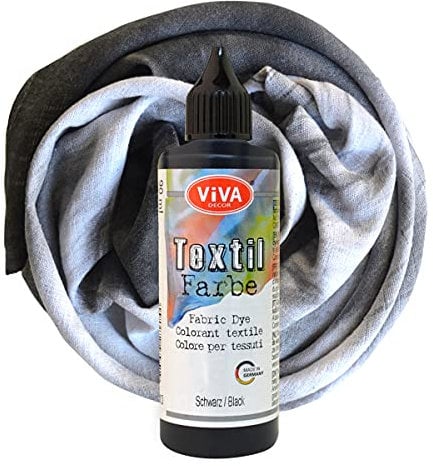 Viva Decor Textilfarbe 90 ml versch. Farbauswahl Schwarz