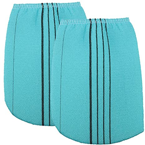 DEINKOREA Peelinghandschuhe (Blau)