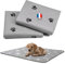 Lot 2 Tapis Educateur pour Chien, Chiot, Chat | Protection Housse Voiture, gamelle, litière, Interieur Cage Transport | Absorbant, Lavable | Propreté Sol | Alaise Stop Pipi | Remplace Alese Jetable