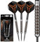 Mission darts d1600 pheon | dartpfeile-set mit premium 90% wolfram schwarz und bronzefarbener elektrobeschichtetem schaft und stahlspitze, 22 g