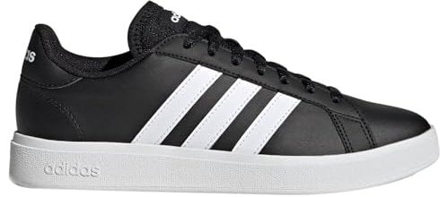 adidas Femme Grand TD Lifestyle Court Casual Shoes Chaussures, Core Black/Cloud White/Core Black, 41 1/3 EU