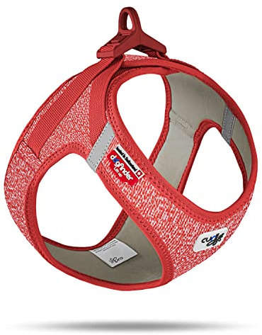 Vest Harness Merino curli Clasp Red 2XS