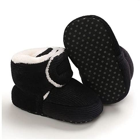 Offerte Di Natale Scarpe Stivali corti for bambini unisex involucro for tenere il caldo in inverno, scarpe da bambino, ragazzi e ragazze di atterraggio classico Scarpe Per Albero Di Natale ( Color : N